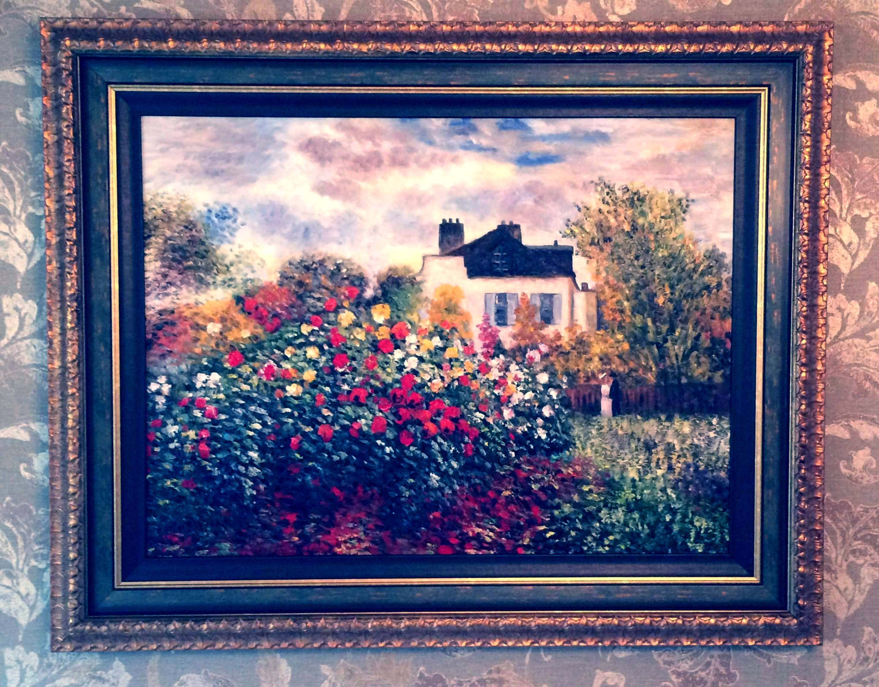 Artist Garden at Argenteuil - Claude Monet