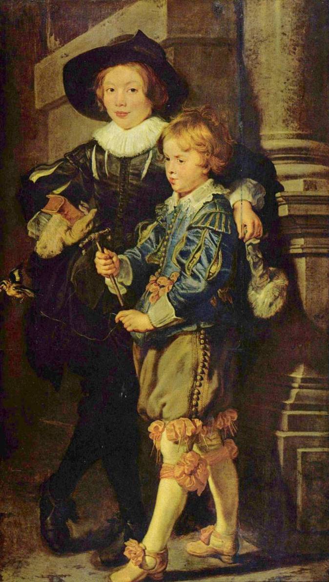 Artist's Sons Albert and Nicholas - Peter Paul Rubens