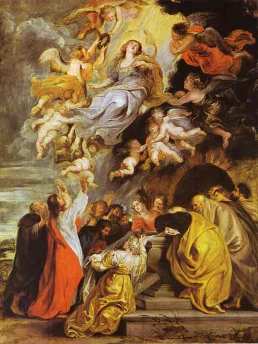 Assumption of the Virgin - Peter Paul Rubens