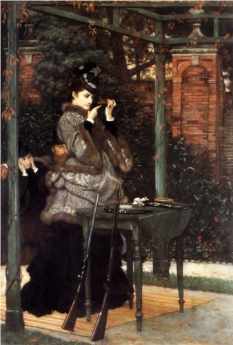 At the Rifle Range - James Tissot