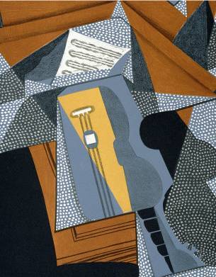 Au Soleil Du Plafond - Juan Gris