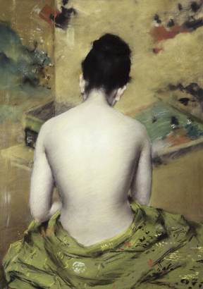 Back of Nude - William Merritt Chase