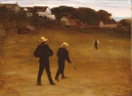 Ball Players - William Morris Hunt