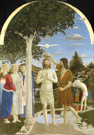 Baptism of Christ - Piero della Francesca