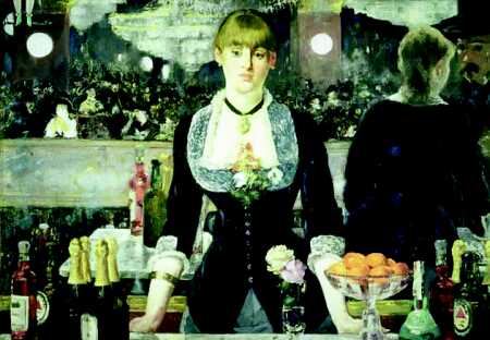 Bar at the Folies-Bergere - Edouard Manet