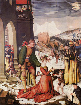 Beheading of St Dorothea - Hans Baldung Grien