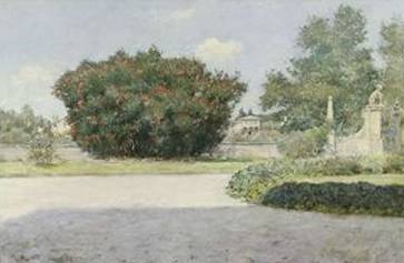 Big Oleander - William Merritt Chase