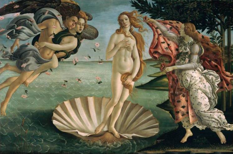 Birth of Venus - Sandro Botticelli