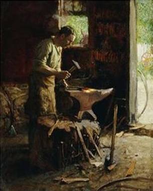 Blacksmith - Edward Henry Potthast