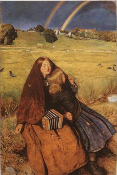 Blind Girl - John Everett Millais