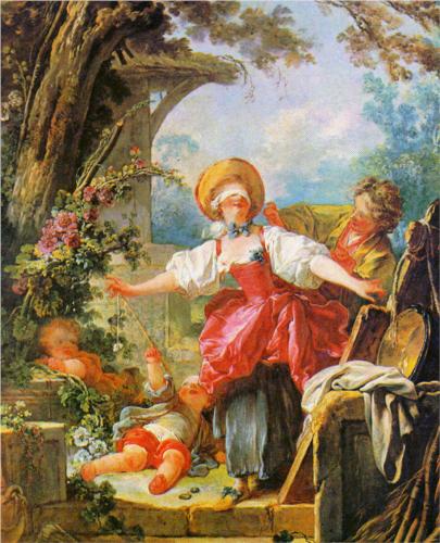 Blind Man's Bluff - Jean Honore Fragonard