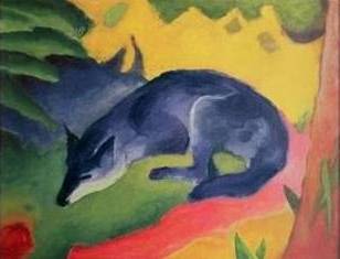 Blue Fox - Franz Marc