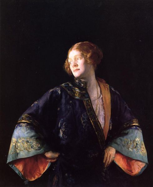 Blue Mandarin Coat - Joseph DeCamp