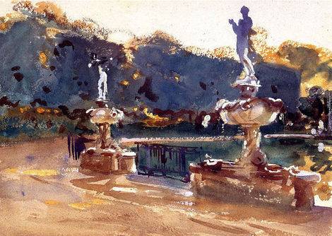 Boboli Gardens - John Singer Sargent