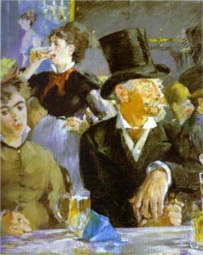 Bock Drinkers - Edouard Manet