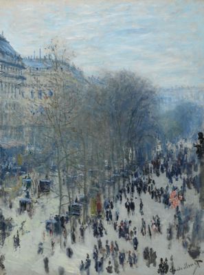 Boulevard des Capucines - Claude Monet