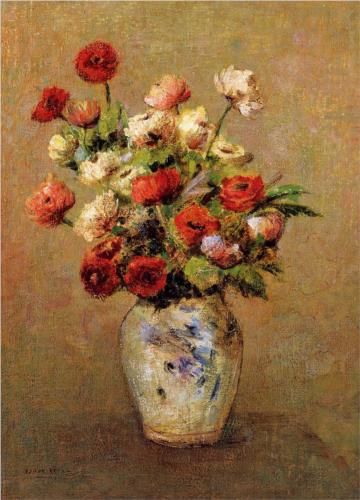 Bouquet of Flowers 1900 - Odilon Redon