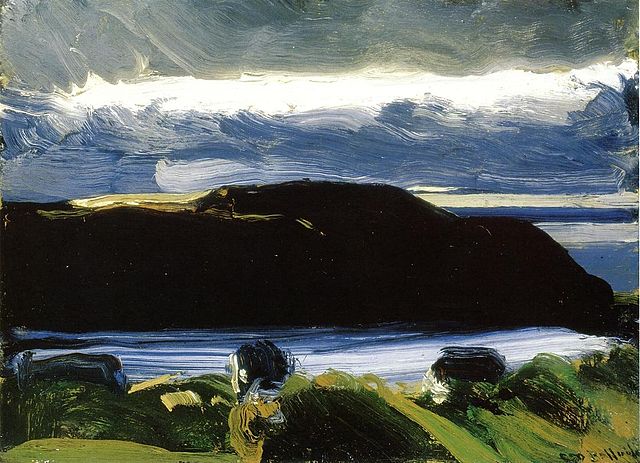 Breaking Sky Monhegan - George Bellows