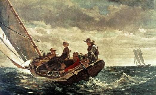 Breezing Up - Winslow Homer