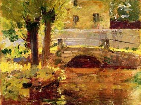 Bridge at Giverny - Theodore Robinson