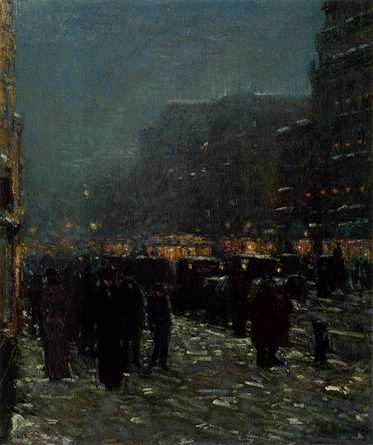 Broadway and 42nd Street 1902 - Childe Hassam