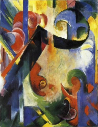 Broken Shapes - Franz Marc