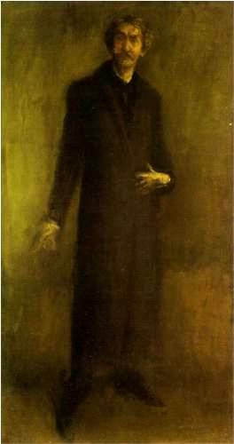 Brown & Gold Self Portrait - James McNeill Whistler