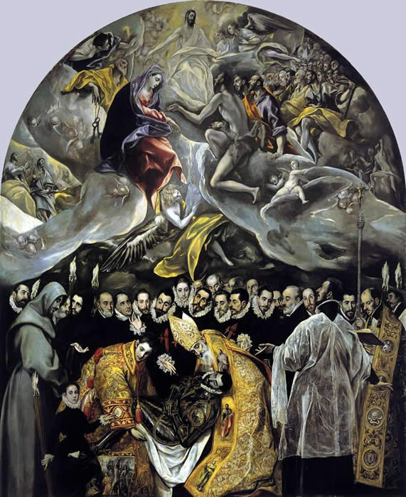 Burial of Count Orgaz - El Greco