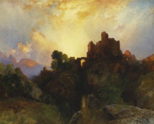 Caledonia Stern and Wild - Thomas Moran