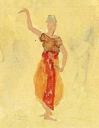 Cambodian Dancer - Auguste Rodin