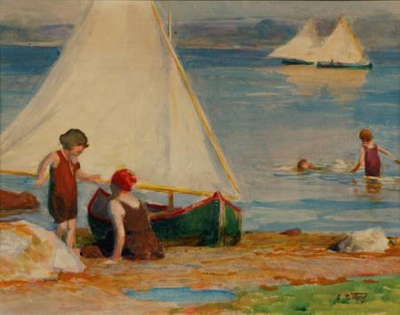 Canoeing - Edward Potthast
