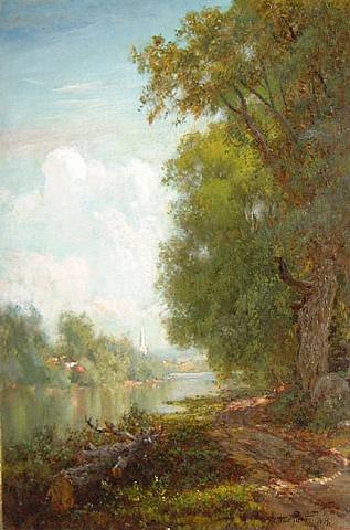 Catskill Riverscape - Arthur Parton