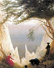 Chalk Cliffs on Rugen - Caspar David Friedrich