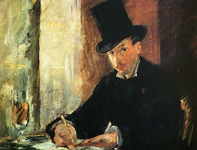 Chez Tortoni - Edouard Manet