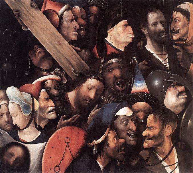 Christ Carrying the Cross - Hieronymus Bosch