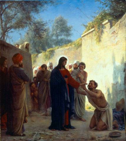 Christ Healing - Carl Bloch