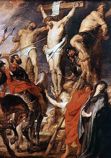 Christ on the Cross - Peter Paul Rubens