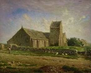 Church at Greville - Jean Francois Millet