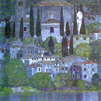 Church in Cassone - Gustav Klimt