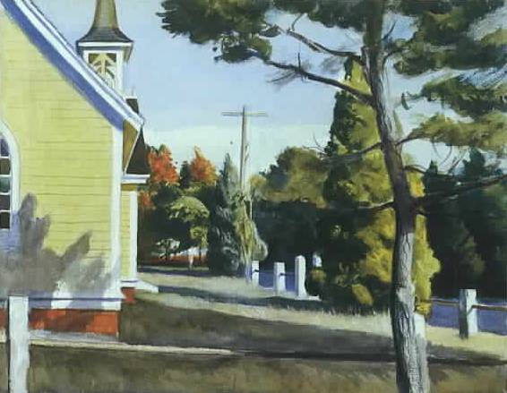 Church in Eastham - Edward Hopper