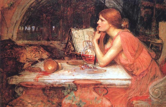 Circe (The Sorceress) - John William Waterhouse