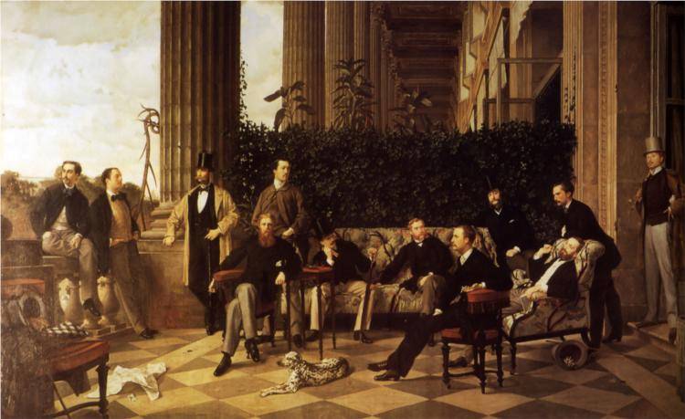 Circle of the Rue Royale - James Tissot