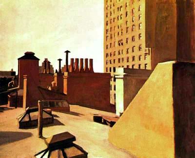 City Roofs - Edward Hopper