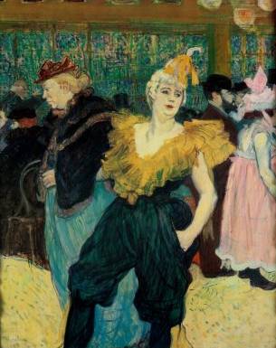 Clown Cha-U-Kao - Henri de Toulouse Lautrec