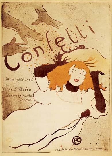 Confetti - Henri de Toulouse Lautrec