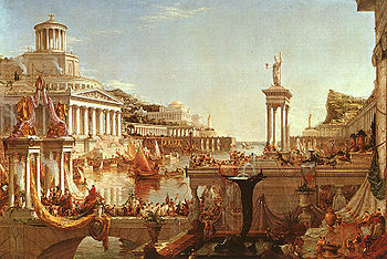 Consummation of Empire Course of Empire - Thomas Cole