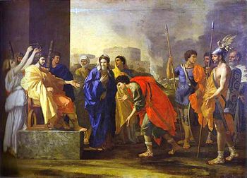 Continence of Scipio - Nicolas Poussin