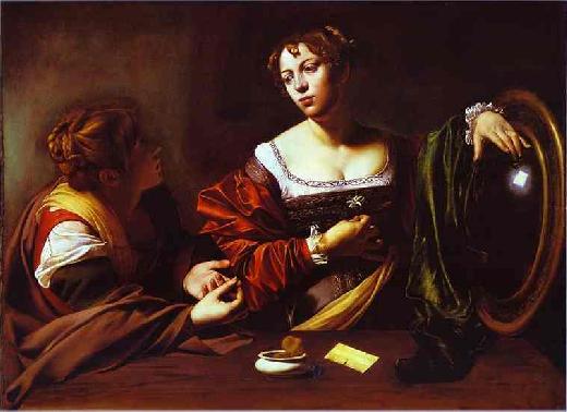 Conversion of Mary Magdalene - Michelangelo Merisi da Caravaggio