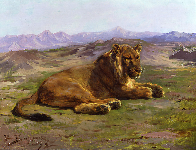 Couching Lion - Rosa Bonheur