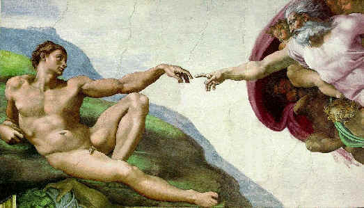 The Creation of Adam - Michelangelo